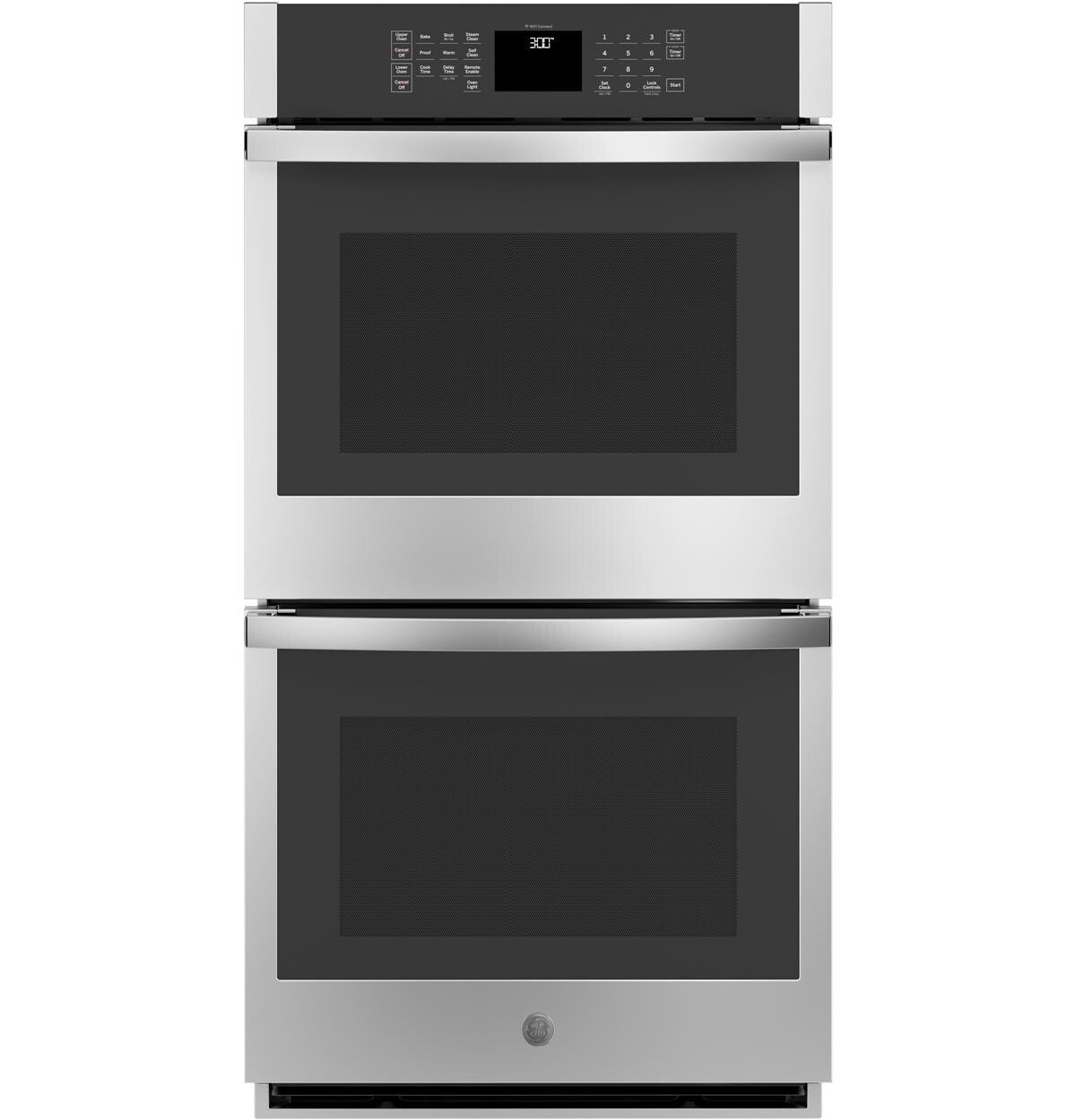 GE&reg; Stainless Steel 26-3/4 in. 8.6 cu. ft. Double Oven 