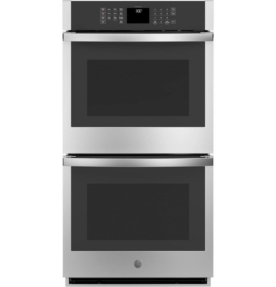 GE® Stainless Steel 26-3/4 in. 8.6 cu. ft. Double Oven 