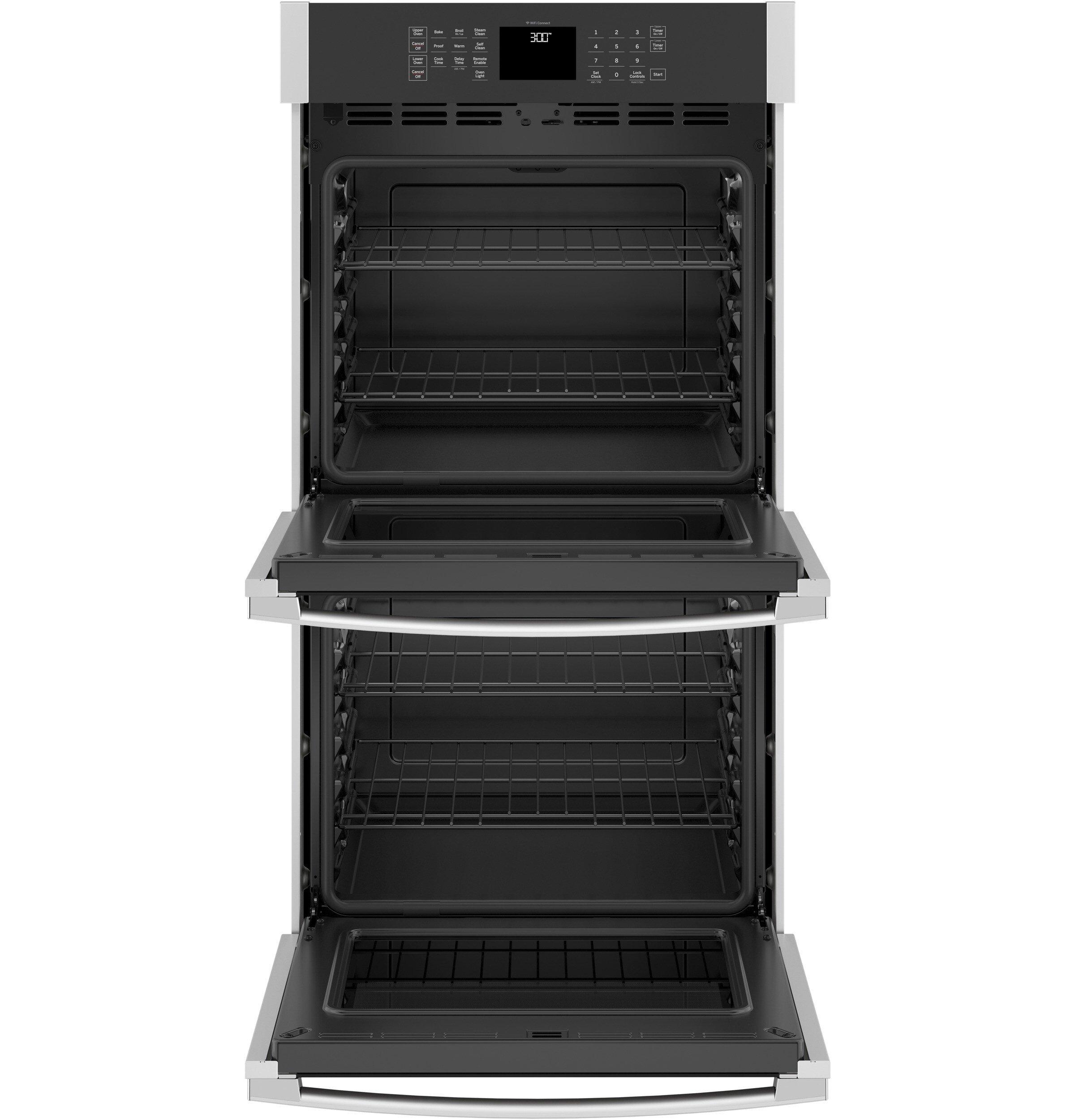 GE&reg; Stainless Steel 26-3/4 in. 8.6 cu. ft. Double Oven 