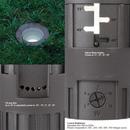 Bronze 3IN INGROUND LED 12V ADJUSTABLE BEAM AND OUTPUT 3000K SOFT WHITE IN BRONZE 