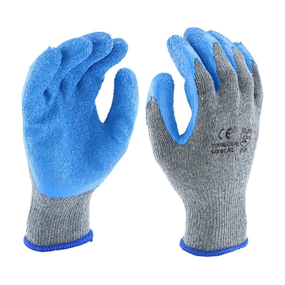 West Chester&reg; Blue Latex Gloves in Blue 