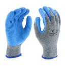 L Size Latex Gloves in Blue