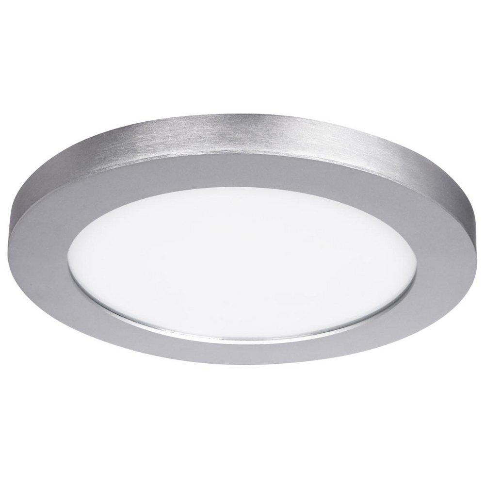 Feit Electric Nickel 25 W Integrated LED Flush Mount Ceiling Fixture 