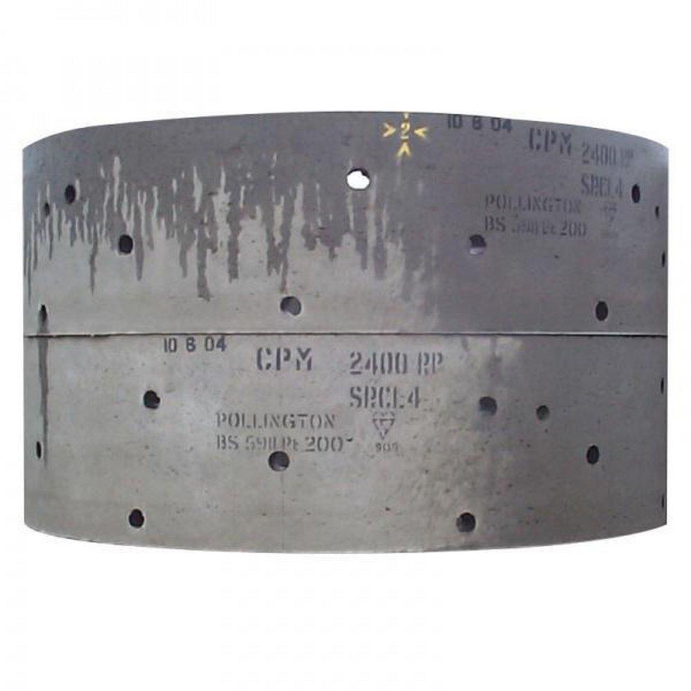 Hanson Pipe & Precast 3 in. Perforated Manhole Ring 