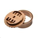 Dawn Industries Brown Cap with O-ring Lid 