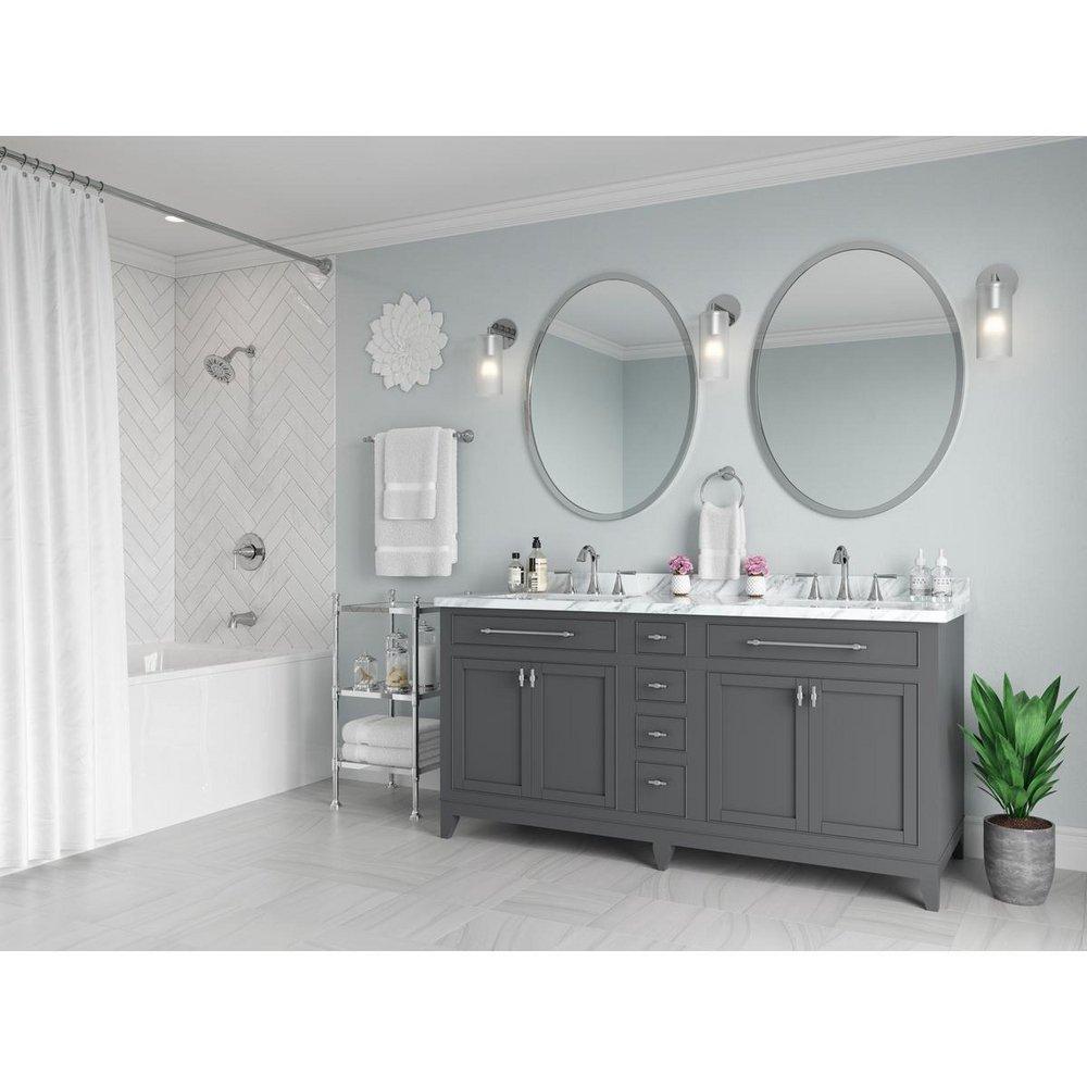 Pfister Polished Chrome Single Handle Multi Function Bathtub & Shower Faucet Trim Only 