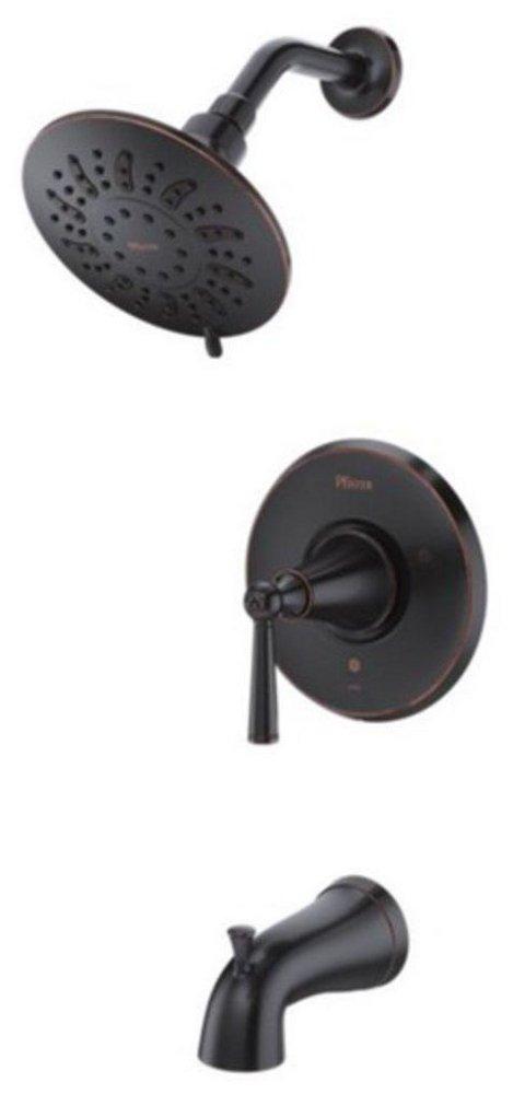 Pfister Tuscan Bronze Single Handle Multi Function Bathtub & Shower Faucet Trim Only 