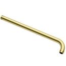 13-25/32 in. Brass Shower Arm in Brushed Gold