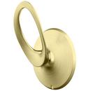 1 Robe Hook in Brushed Gold