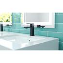 Pfister Black Single Handle Monoblock Bathroom Sink Faucet Lever Handle 