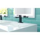 Pfister Black Single Handle Monoblock Bathroom Sink Faucet Lever Handle 