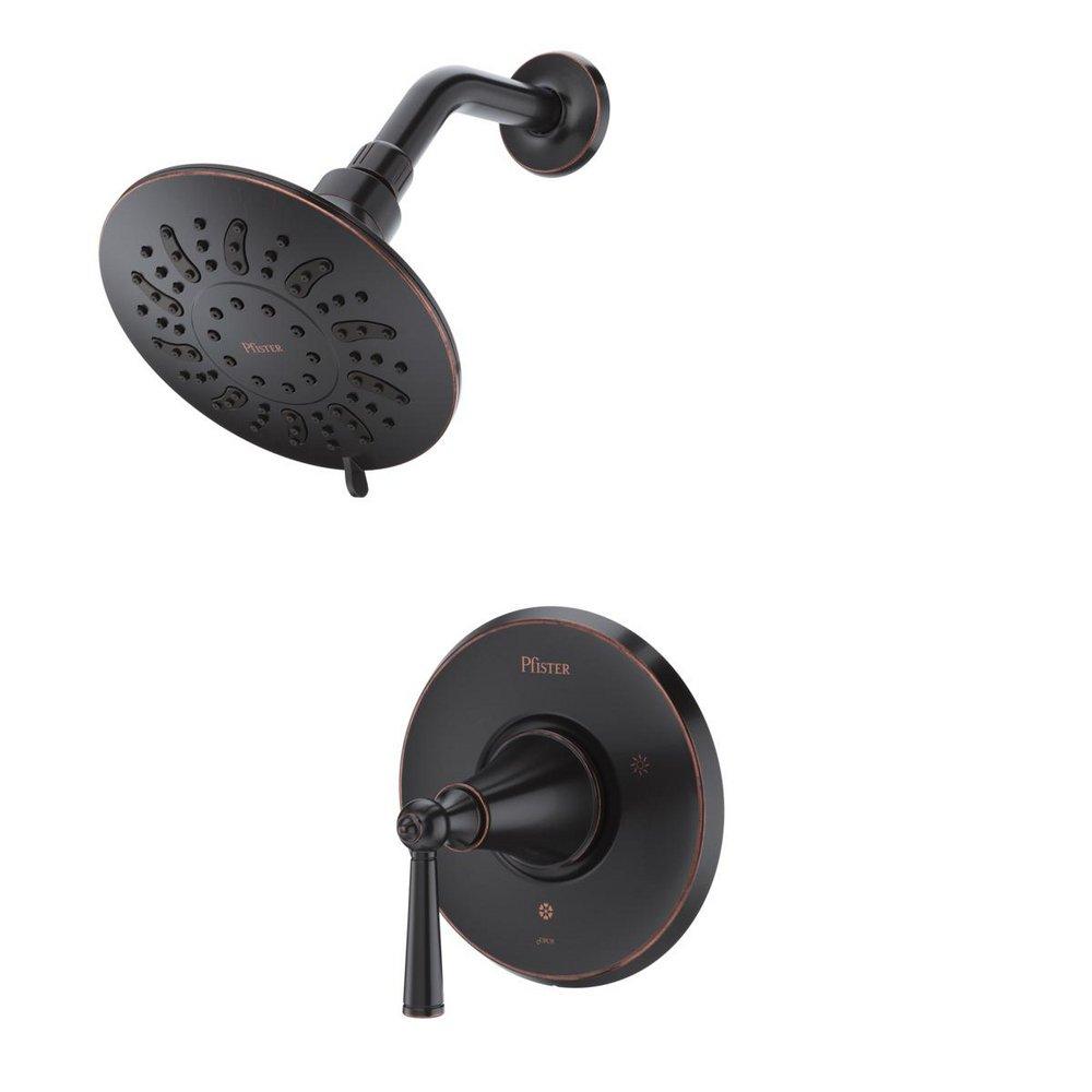 Pfister Tuscan Bronze Single Handle Multi Shower Faucet Trim Only 