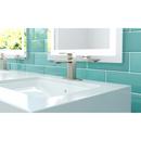 Pfister Brushed Nickel Single Handle Monoblock Bathroom Sink Faucet Lever Handle 