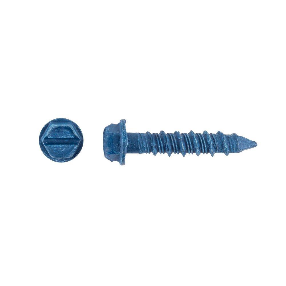 REDHEAD Blue 1/4 in. Anchor Steel (Pack of 25) 