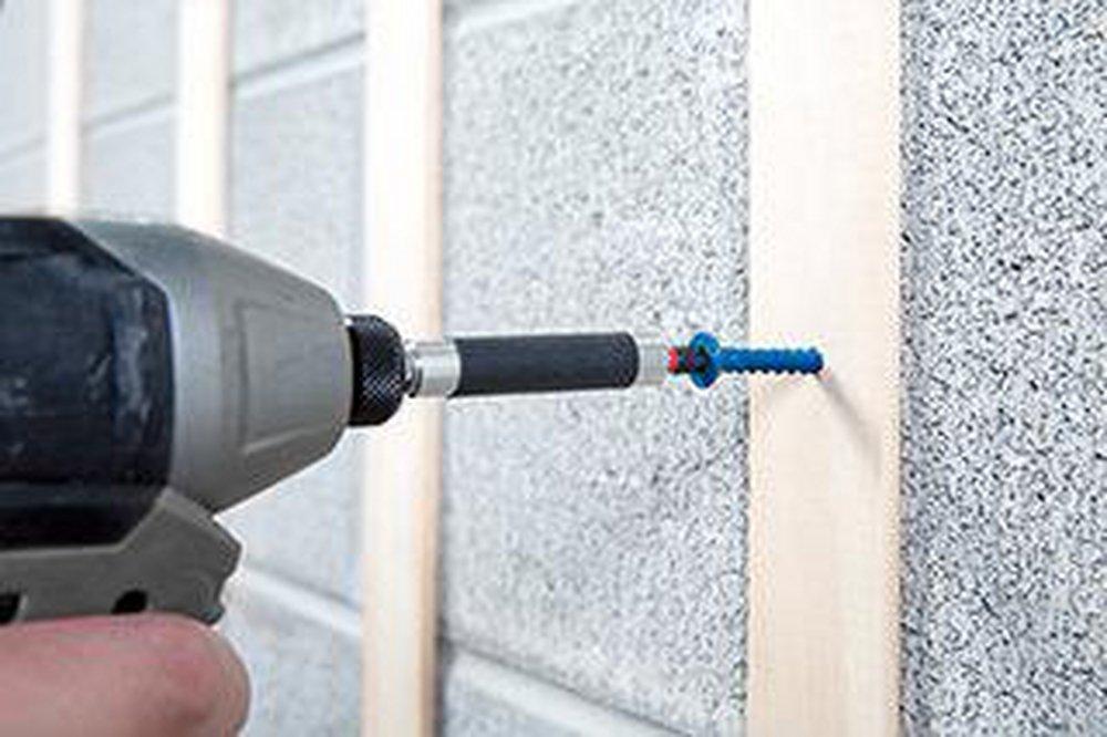 Blue 1/4 in. Anchor Steel (Pack of 25) 