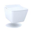 TOTO Cotton 1.28 gpf Elongated Wall Mount Toilet Bowl 
