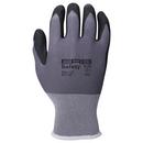 XL Size Nylon Abrasion Resistant Gloves in Grey (Pack of 12)
