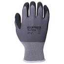 ERB Safety Grey Nylon Abrasion Resistant Gloves in Grey (Pack of 12) 