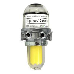 3/8 x 1/4 in. FNPT Oil De-Aerator and Filter with Valve