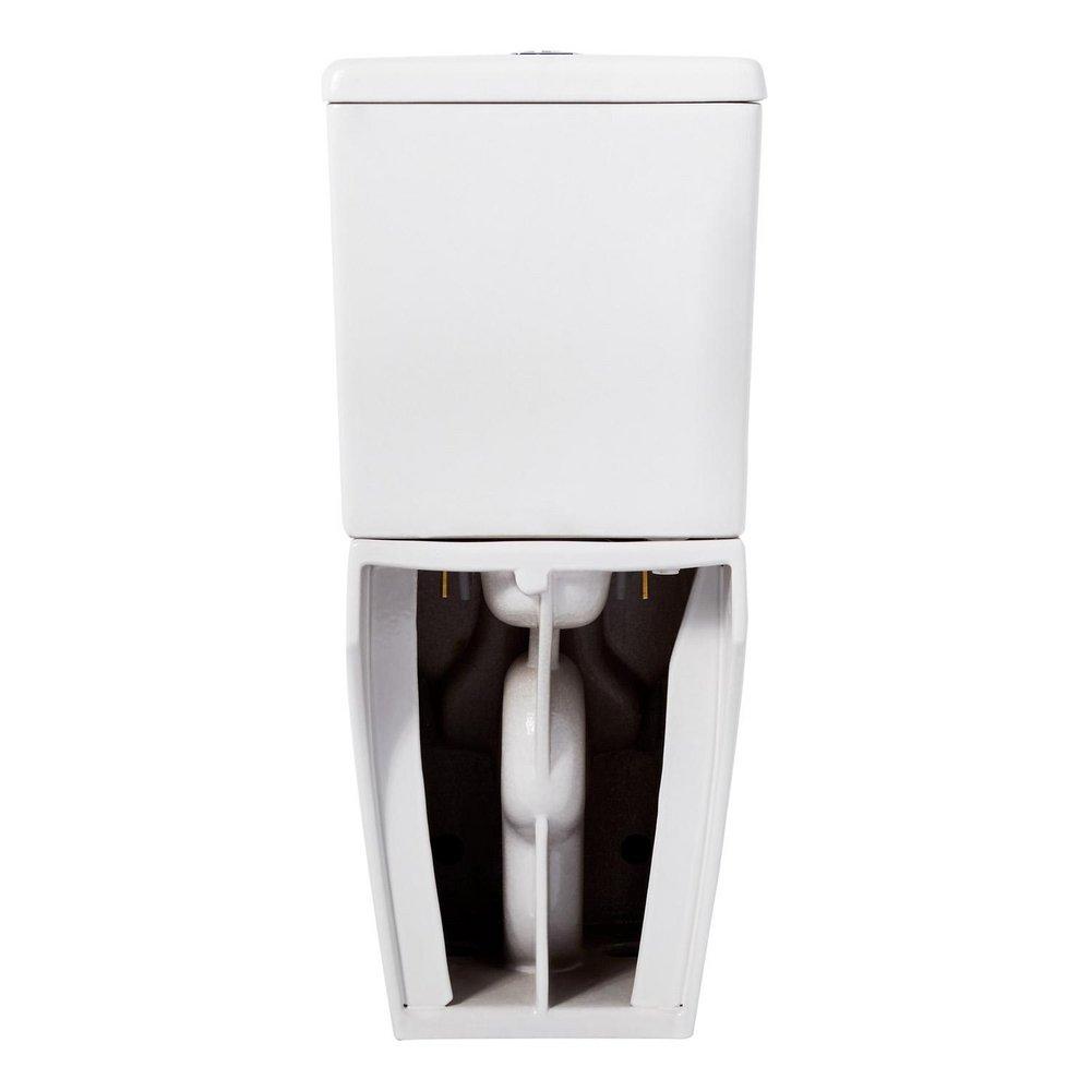 Signature Hardware White 1.28 gpf Toilet 