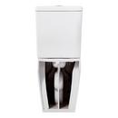 Signature Hardware White 1.28 gpf Elongated Two Piece Toilet 