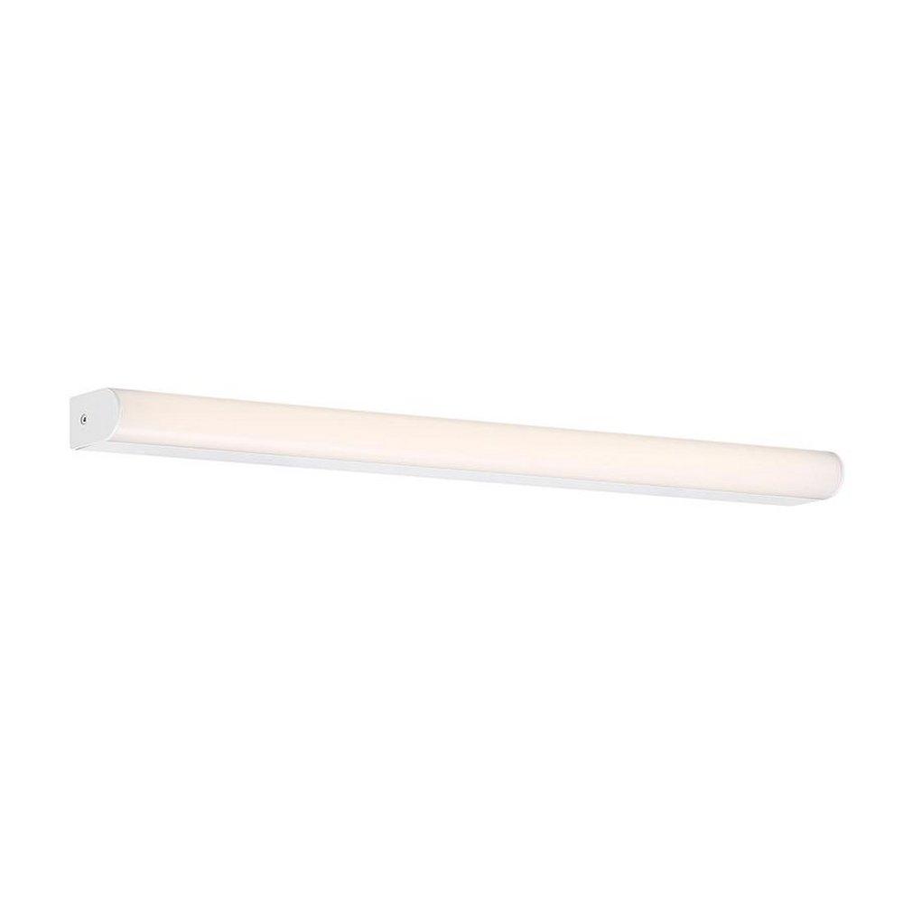 White SLIM NIGHTSTICK 25IN LED BATHROOM VANITY & WALL LIGHT 3000K IN WHITE 