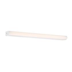 22W 25in. Wide LED Bath Bar and Wall Sconce with Acrylic Shade in White