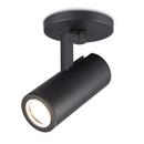 6in. 1-Light LED Monopoint Ceiling Fixture, 2700K in Black
