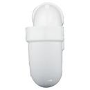 White PVC DWV Low Profile P-Trap 