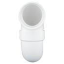 White PVC DWV Low Profile P-Trap 