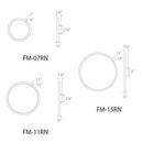 WAC Lighting White 15 in. 28W 1-Light Integrated LED Flush Mount Ceiling Fixture 