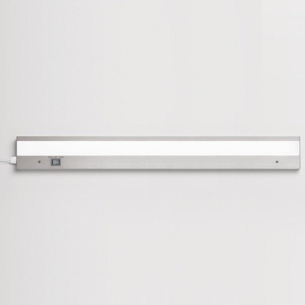 WAC Lighting Brushed Aluminum 15W 1-Light LED Under Cabinet Lighting 