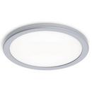 Titanium GEOS 10IN ROUND LED LOW-PROFILE FLUSH MOUNT 2700K IN TITANIUM 
