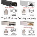 X10 LED H-Track Head in Brushed Nickel 