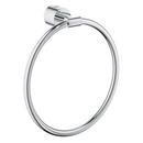 Round Closed Towel Ring in StarLight® Chrome