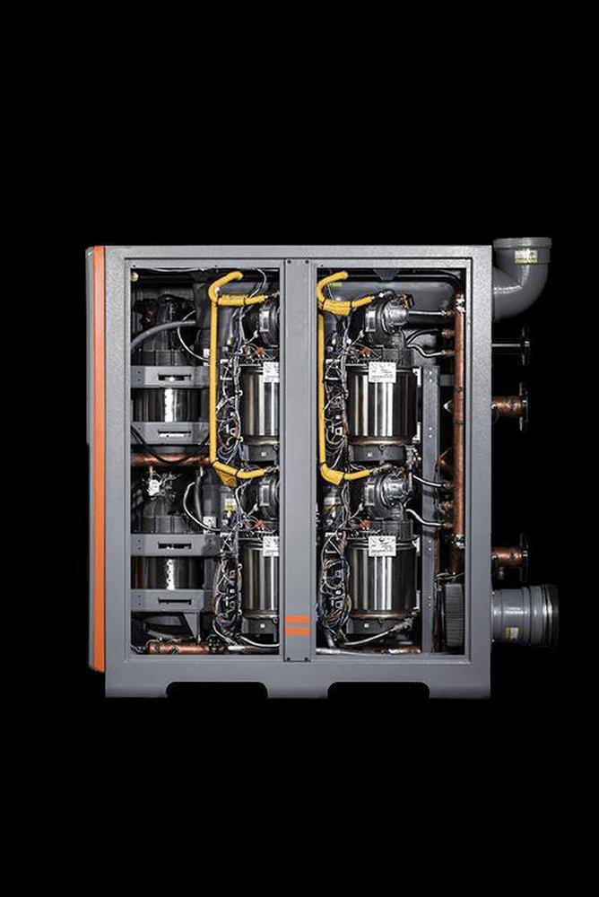 Intellihot Inc. Indoor or Outdoor Condensing Natural Gas Tankless Water Heater 