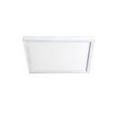 20W 1-Light LED Flush Mount Ceiling Fixture in White