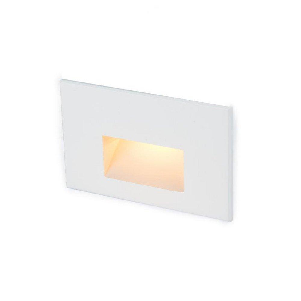 White LEDME 12V HORIZONTAL STEP AND WALL LIGHT 3000K SOFT WHITE IN WHITE 