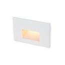White LEDME 12V HORIZONTAL STEP AND WALL LIGHT 3000K SOFT WHITE IN WHITE 