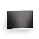 Black LED HORIZONTAL SCOOP STEP AND WALL LIGHT 120V 3000K IN BLACK 