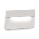 White LED HORIZONTAL LEDGE STEP AND WALL LIGHT 120V 3000K IN WHITE 