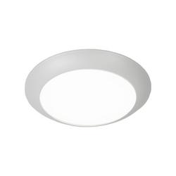 7-39/100 in. 12W LED Flush Mount Ceiling Fixture in White