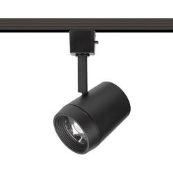 11W 1-Light LED Track Lighting in Black