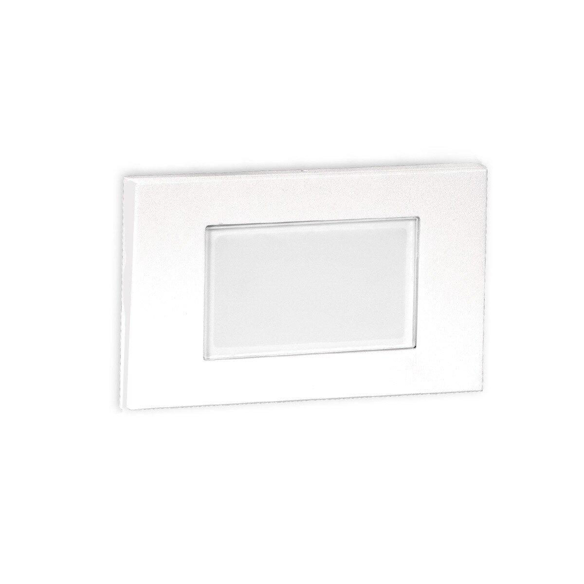WAC Lighting White 3.5W 1-Light Integrated LED Path Light in White 
