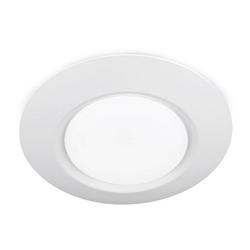 16W 1-Light Integrated LED in White