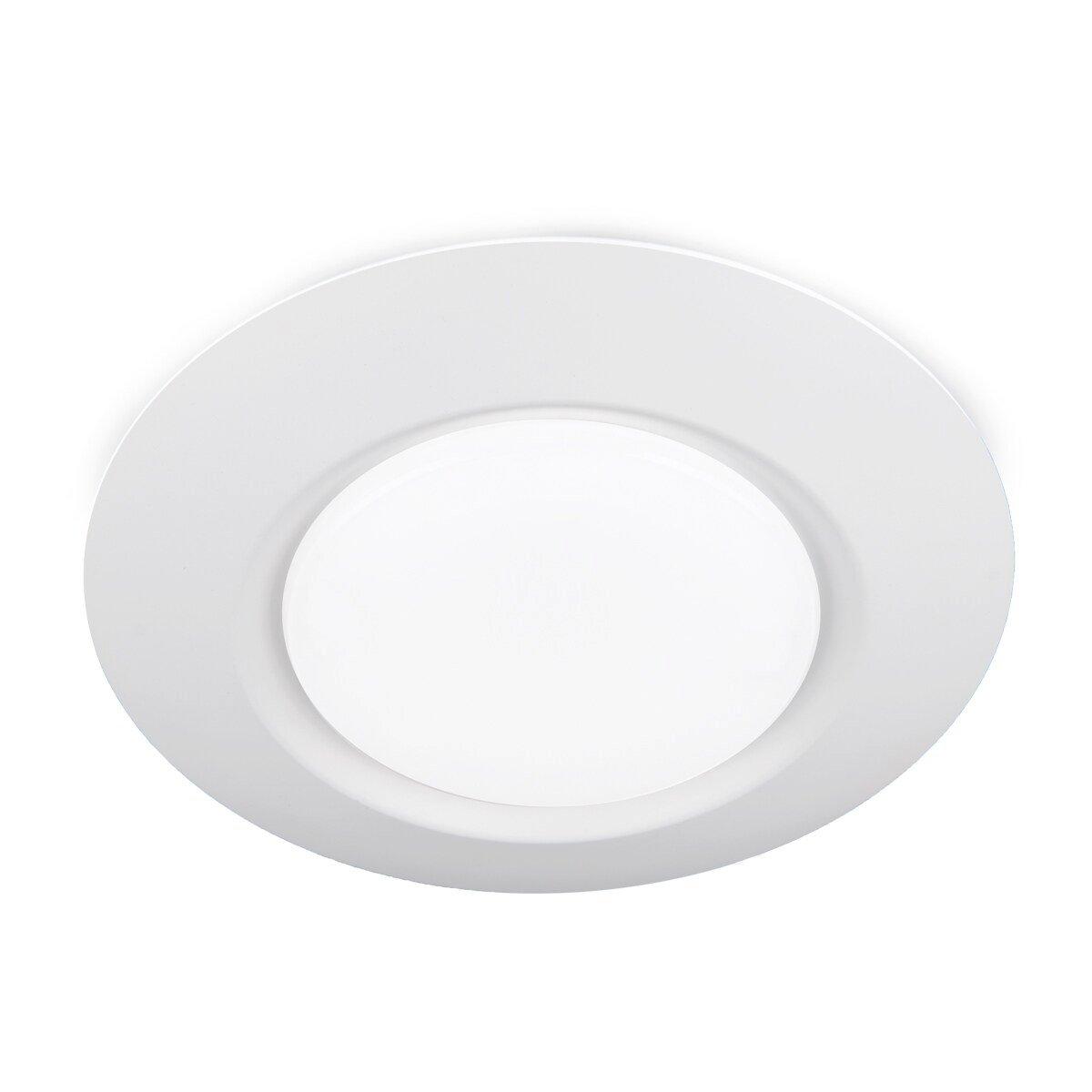 WAC Lighting White 16W 1-Light Integrated LED 
