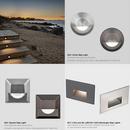 Bronze LEDME 12V HORIZONTAL STEP AND WALL LIGHT 2700K WARM WHITE IN BRONZE 