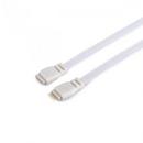 72 in. 1-Light LED Joiner Cable in White