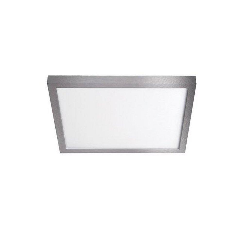 Brushed Nickel SQUARE LED 11IN FLUSH MOUNT 3500K IN BRUSHED NICKEL 