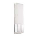 22W 1-Light LED Wall Sconce in Polished Chrome